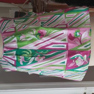 Talbots Sleeveless Blouse with button up back